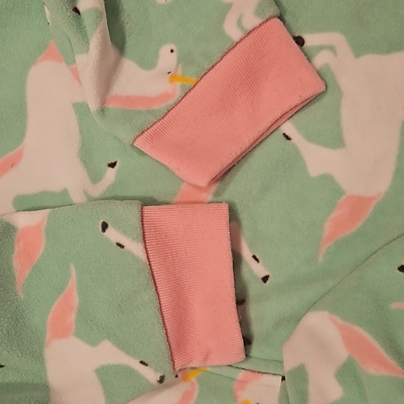 Carter's footed Girls Pajamas. Sz 12 - Picture 5 of 7